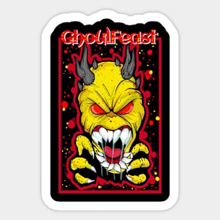 GhoulFeast Ripper design Sticker